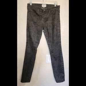 Current/Elliott Women's The Ankle Skinny Cheville Jeans in "Castle Dirty…